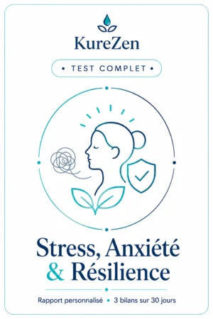 Test complet Stress, Anxiété & Résilience KureZen pour mieux comprendre sa charge intérieure