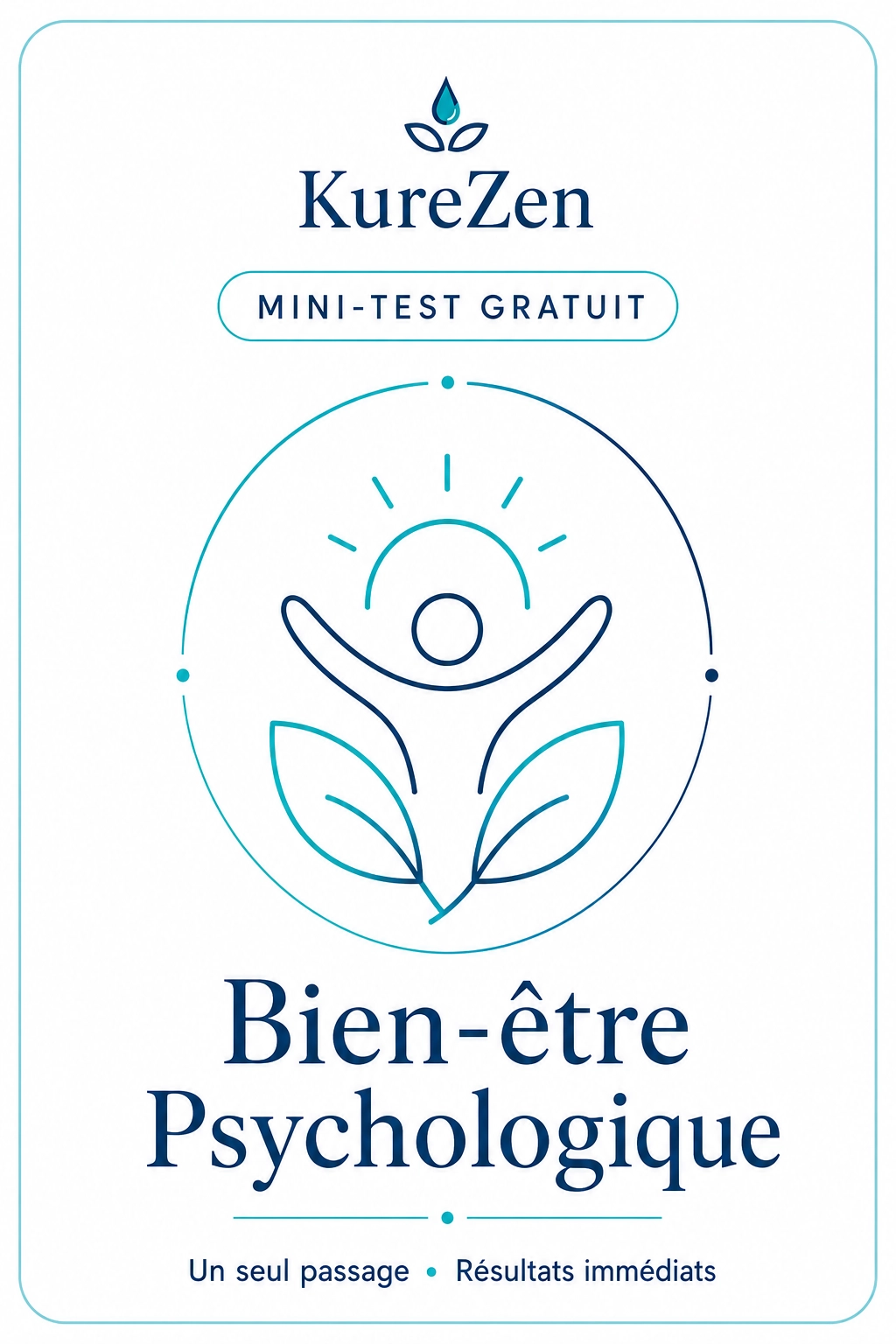 Mini-test gratuit KureZen — Bien-être psychologique